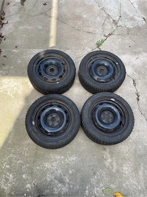 Vând set 4 x cauciuc+jeanta 195/50/R15 + Cadou!! - imagine 4