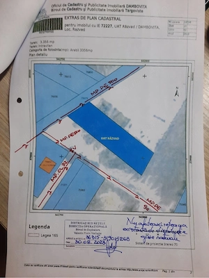 teren intravilan 3356mp-dn72e razvad perfect ptr hala depozit sau service etc