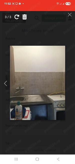 Garsoniera modesta Moise Nicoara