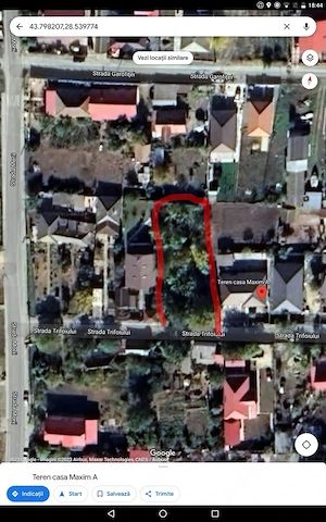 Vand Teren Limanu 862 m2 Strada Trifoiului