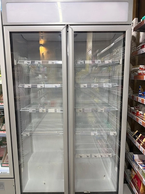 Vitrină frigorifică lactate 2 uși