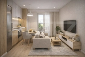 Apartament cu 2 camere de vânzare | Etajul 1 | Bloc nou – Calea Moldovei - imagine 3