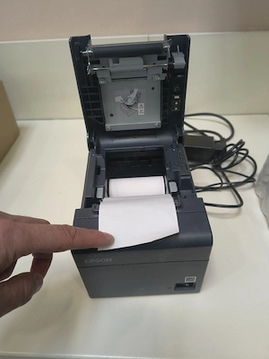 Set imprimanta termica Epson si cititor barcode Zebra Ls-120