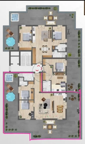 Penthouse de lux | 83 mp utili + terasă 117 mp | Etaj 3 cu lift | Zonă premium - imagine 16