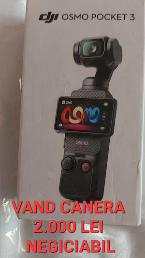 Vand Camera DJi OSMO pochet 3