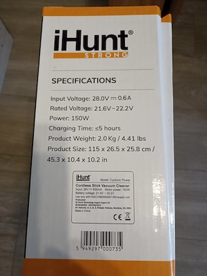 Aspirator vertical Ihunt  - imagine 2