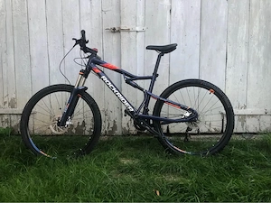 Rockrider Full Suspension Mountain Bike ST 540 S - Blue Orange