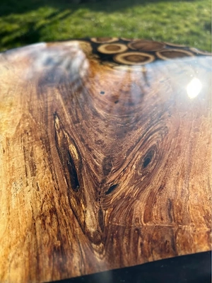 Masa de cafea din rasina - imagine 3