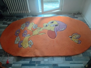 Covor pentru cameră de copil, cu Tweety din Looney Tunes