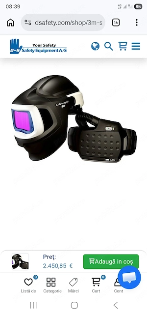 Vind masca sudură 3M speedglas 