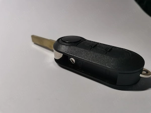 Carcasa cheie briceag 3 butoane Fiat 500 Citroen Peugeot Boxer - imagine 2