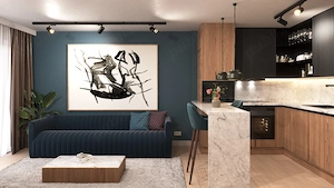 Zona b-dul Unirii (Catedrala si Shopping Park)   BLOC NOU   apartament cu 2 camere, balcon, finisat - imagine 2