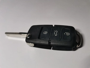 Carcasă Cheie Briceag VW 3 Butoane LED mijloc - imagine 3