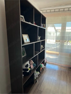 Mobila birou stare foarte buna maro inchis