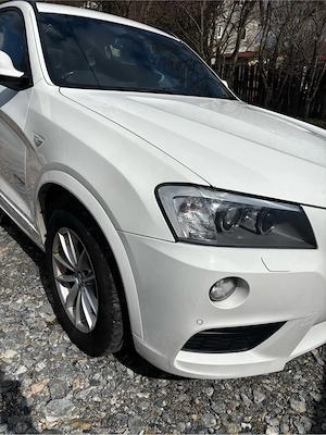 Fata completa bot Bmw X3 F25 Nfl M-pachet bi xenon Anglia aripi capota bara faruri trager radiatoare - imagine 2