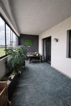 Nou. Spatios. Etaj 2 din 3. Terasa de 20 m.p. Mobilat si utilat.