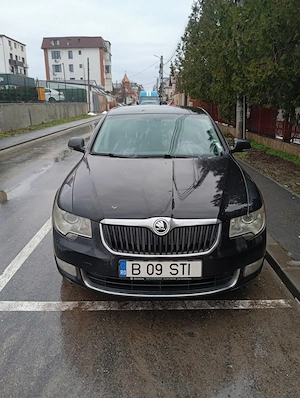 Skoda Superb 2.0 tdi 170cp Diesel - imagine 9