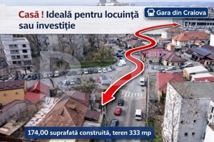 Casă ! Ideala pentru locuinta sau investitie 