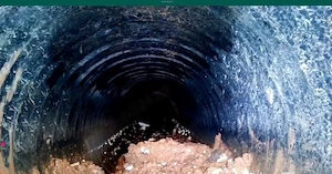 Mini robot inspecție conducte 100 mm IP68, WiFi, cablu 150 m, industrial - imagine 5