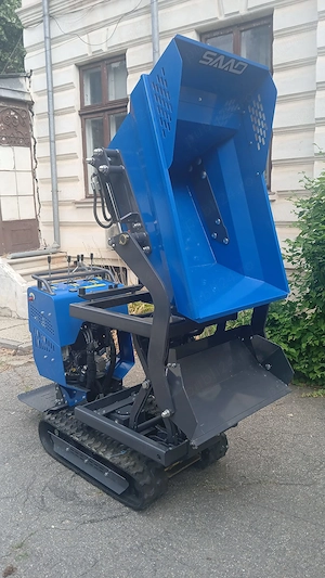 Mini Dumper   Minibasculantă 800 kg   Disponibil Imediat - imagine 3
