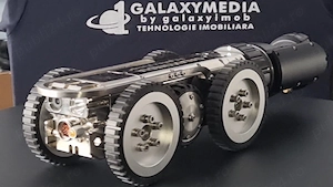 Robot Profesional Inspectie Conducte CCTV 150 m + Raport Panta, Limba Română