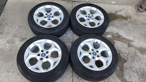 Jante aliaj roti cu anvelope vara DUNLOP 205 55 16 FORD FOCUS MONDEO C MAX S MAX;  5X108 model Y