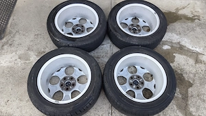 Jante aliaj roti cu anvelope vara DUNLOP 205 55 16 FORD FOCUS MONDEO C MAX S MAX;  5X108 model Y - imagine 6