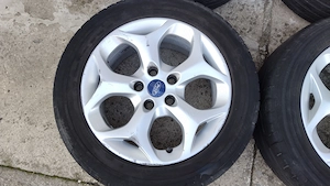 Jante aliaj roti cu anvelope vara DUNLOP 205 55 16 FORD FOCUS MONDEO C MAX S MAX;  5X108 model Y - imagine 2