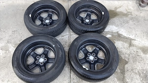 Jante otel  5X108+capace+anvelope vara SEMPERIT 205 55 16, FORD FOCUS, MONDEO, C MAX, S MAX - imagine 7