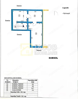 1 2 Duplex  S+D+P+2E, 455 mp in zona centrala a mun. Bacau - imagine 11