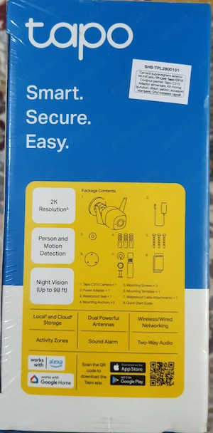 Camera supraveghere exterior Tapo C310