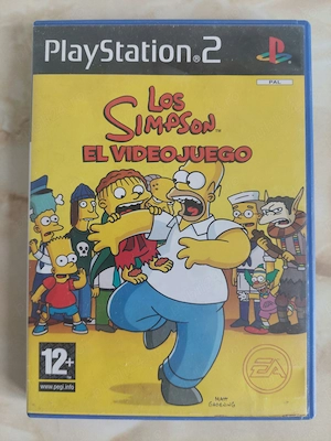 [PS2] Vând jocul The Simpsons The Game pentru PlayStation 2 [poze reale]