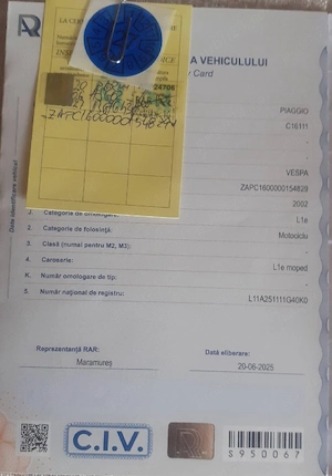 Scuter Piaggio Vespa ET2 RETRO  - imagine 2