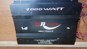 Statie auto crossover woofer Renegade 1000W, Ampire, Cougar 1200W, Blaupunkt 720W