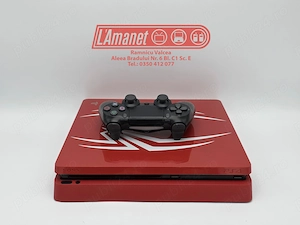 Consola Gaming PlayStation 4 Slim Spider Man 500Gb 1 Maneta Stare Buna