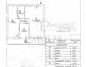 CENTRAL - FRUCTUS PLAZA - ETAJ 8 - LIFT - 3 CAMERE - TERASA 14MP - CENTRALA - CLIMA - imagine 11