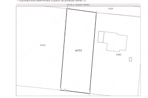 Teren intravilan 933 mp Valea Lupului