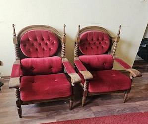 Set de salon în stil clasic fotolii si masuta