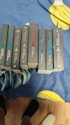 foc si sange + seria urzeala tronurilor George r.r.martin - imagine 2