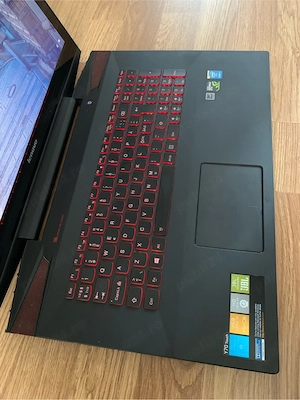 Laptop Games Lenovo Y70 Touch Slim intel core i7,Tastatura luminata,Display tableta tach 17,3,16gb r - imagine 3