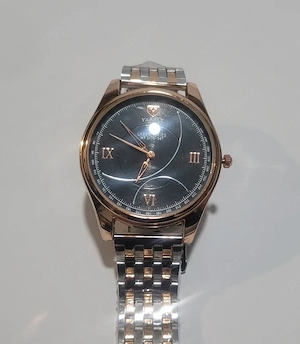 Ceas Yazole Laser Series   Elegant, Rose Gold & Silver