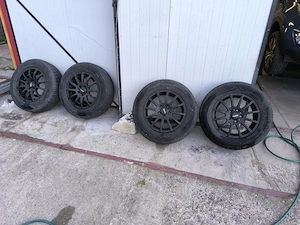 Jante aliaj 16" + cauciucuri iarna Uniroyal 215/70/R16 - imagine 3