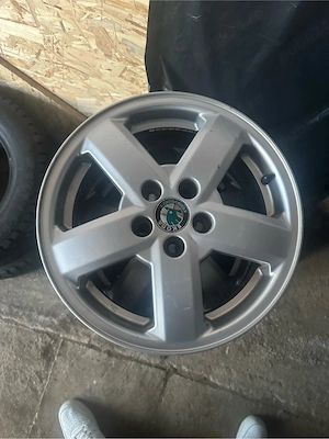 Vand 4 jante skoda 5x100