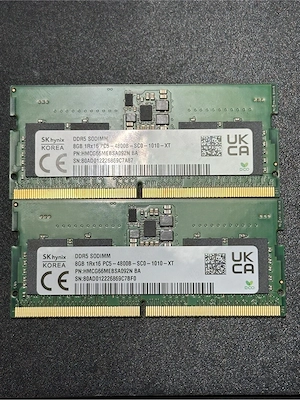 Memorie RAM Laptop 16GB (2x8GB) DDR5 4800MHz SK Hynix