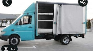 caroserie cu prelata mercedes sprinter 416 - imagine 2