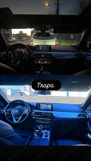 Bmw 530i full TRAPA  LED  Camera360  Night vision  Head up harman - imagine 6