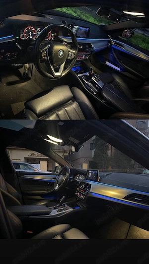 Bmw 530i full TRAPA  LED  Camera360  Night vision  Head up harman - imagine 9