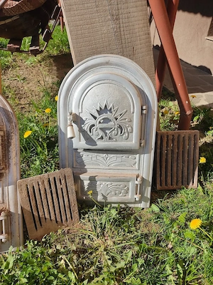 Vând uși pentru sobe de teracotă  - imagine 3