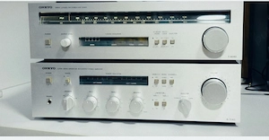 Set amplificator onkyo A7040 + Tuner Onkyo 4040 vintage