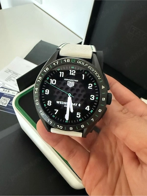 Tag Heuer Connected E4 Titanium Ceramic Sapphire GOLF EDITION schimb Garmin Marq Fenix 8